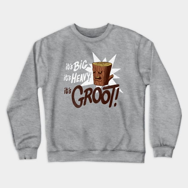 It's Big, It's heavy... Crewneck Sweatshirt by GiMETZCO!